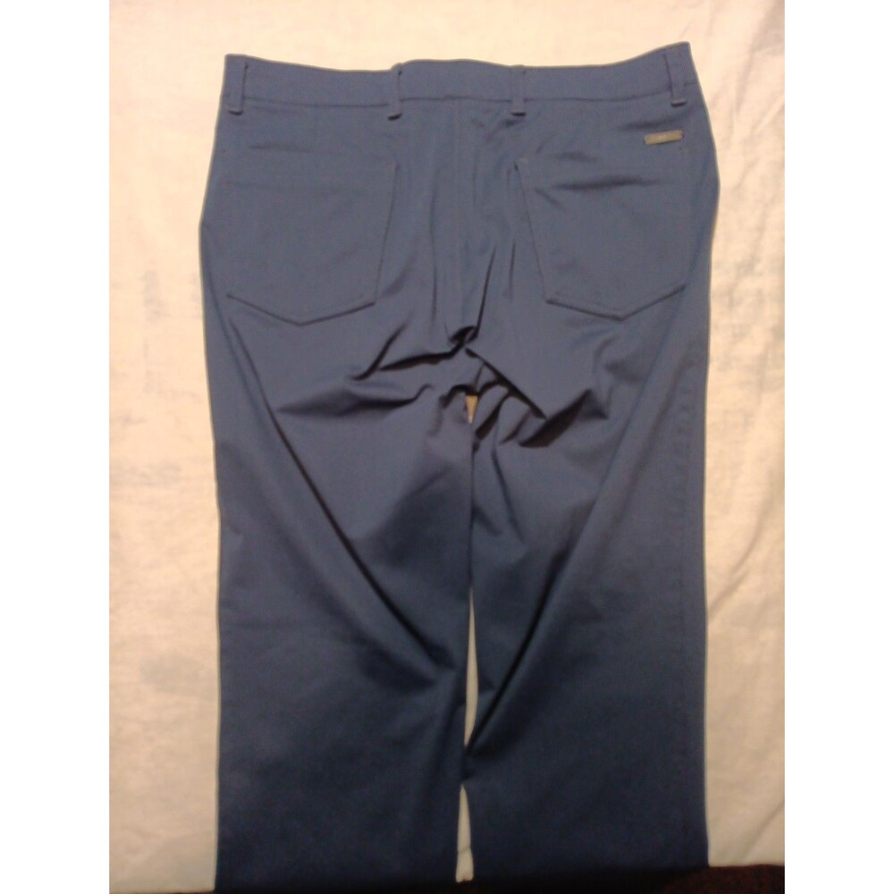 Twillory Performance Chino Golf Pants Men's 32x32 Tailored Fit Blue Flex Preppy - Picture 2 of 5